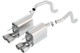 Borla 09-12 Corvette Coupe/Conv 6.2L 8cyl 6spd RWD inS-Type IIin Exhaust (rear section only)