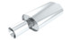Borla Boomer Blow Torch Muffler Oval 2-1/4in x 4in Side Round Out