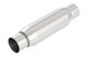 Borla CrateMuffler Resonator Option 2.25in Center/Center 3.5in Round x 10in