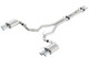 Borla 2018 Ford Mustang GT 5.0L AT/MT (w/o Valves) ATAK 3in Cat-Back Exhaust w/Polished Tips