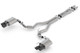 Borla 2018 Ford Mustang GT 5.0L AT/MT 3in S-Type Catback Exhaust Black Chrome Tips w/ Valves
