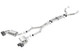 Borla 16-17 Chevy Camaro 6.2L 4in Dual Carbon Fiber Tips Dual Split Exit S-Type Catback Exhaust