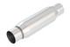 Borla CrateMuffler Resonator Option 2.5in Center/Center 3.5in Round x 10in