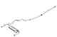 Borla 16-17 Ford Focus RS 2.3L MT Round Angle-Cut Tips Split Rear Exit ATAK Catback Exhaust