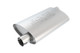 Borla Universal Pro-XS Oval 2in Inlet/Outlet Offset/Offset Notched Muffler