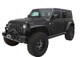 Bushwacker 2018+ Jeep Wrangler (JL) Unlimited Flat Style Flares 4pc - Black
