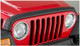 Bushwacker 98-06 Jeep TJ Trail Armor Hood Stone Guard - Black