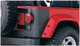 Bushwacker 97-06 Jeep Wrangler Trail Armor Rear Corners - Black 14001