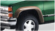 Bushwacker 88-99 Chevy C1500 Extend-A-Fender Style Flares 2pc - Black