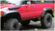 Bushwacker 84-88 Toyota Cutout Style Flares 2pc - Black