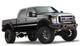 Bushwacker 08-10 Ford F-250 Super Duty Cutout Style Flares 2pc - Black