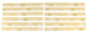 Clevite Plastigage Yellow Plastigage - 12 Pack