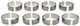 Clevite Chrysler V8 5.7L 6.1L 6.4L Hemi Con Rod Bearing Set CB1808A(8)