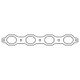 Cometic Porsche M48.00/M48.50 955 .060in AFM Intake Manifold Gasket Set
