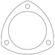 Cometic .040in Aluminum Exhaust Header Collector Gasket - 3.5in Diameter - 4.438in Bolt Circle
