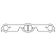 Cometic Pontiac 326-455 CI V8 .043in Copper Exhaust Manifold Gasket Set - 2.000in x 1.550in D-Ports