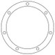 Cometic Ford 8BA/8CM Flathead V8 24 Bolt .031 inch Fiber Oil Pan Clean Out Gasket
