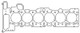 Cometic BMW M54 2.5L/2.8L 85mm .086 inch MLS-5 Head Gasket