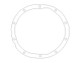 Cometic Ford 9in .047in KF Rear End Housing Gasket