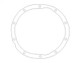 Cometic Ford 9in .047in KF Rear End Housing Gasket