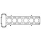 Cometic Jaguar 3.4L XK6 .050in MLS Cylinder Head Gasket - 84mm Bore