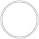 Cometic Holley 4500 Dominator .060in Fiber Air Cleaner Mounting Gasket - 7.3125in Diameter