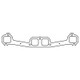 Cometic Chevrolet 348/409 W-Series Big Block V8 .064 AM Exhaust Manifold Gasket Set
