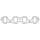 Cometic GM SB2.2 Small Block V8 .125in KF Intake Manifold Gasket Set - 2.085in x1.560in Ports