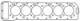 Cometic 71-93 Jag V12 Left Side 93mm .059 inch CFM-20 MLS Head Gasket