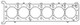 Cometic Mercedes 92-05 M120-V12 90mm .051in MLS Head Gasket LHS