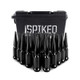 Mishimoto Mishimoto Steel Spiked Lug Nuts M14 x 1.5 24pc Set Black