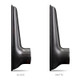 No Longer Available - Mishimoto Universal Carbon Fiber Intercooler - Gloss Tanks - 525mm Gold Core - S-Flow - P V-Band