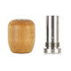 No Longer Available - Mishimoto Short Steel Core Wood Shift Knob - Beech