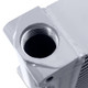 No Longer Available - Mishimoto Heavy-Duty Oil Cooler - 10in. Opposite-Side Outlets - Silver