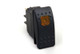 Daystar Rocker Switch Amber Light 20 AMP Single Pole