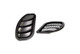 Daystar 2007-2018 Jeep Wrangler JK Hood Side Vent Kit Right and Left Black Pair