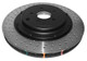 DBA 08-12 Nissan Pathfinder 5.6L Front 5000 Series Drilled Rotor