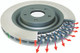 DBA 94-03 Nissan Maxima Rear 4000 Series Drilled & Slotted Rotor