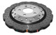 DBA 12-13 Volkswagen Golf R 2.0L Front 5000 Series Cross Drilled Rotor w/Silver Hat