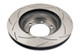 DBA 2004 Toyota Tacoma 4WD (6 Lug w/VSC) Front Slotted Street Series Rotor