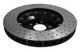 DBA 15-20 Ford Mustang GT Perf Package (380mm Front Rotor) Front 5000 Series Drilled Rotor w/Blk Hat
