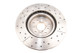 DBA 05-08 Legacy GT Front Drilled & Slotted Street Series Rotor