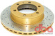 DBA 05+ Toyota 4-Runner KUN/GGN/TGN Front Drilled and Slotted 4000 Series Rotor