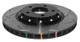 DBA 06-14 Mazdaspeed 3 Front Slotted 5000 Series 2 Piece Rotor Assembled w/ Black Hat