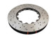 DBA 5000 Series Drilled and Dimpled Rear Replacement Rotor 09-16 Nissan R35 GTR with Alcon Brake Kit