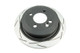 DBA 02-06 Mini Cooper Rear Slotted Street Series Rotor