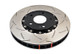 DBA 03-05 Evo 8/9 Front Slotted 5000 Series 2 Piece Rotor Assembled w/ Black Hat