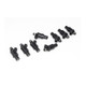 DeatschWerks Universal 550cc Low Impedance 11mm Upper Injector - Set of 8