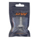 DeatschWerks 6AN ORB Male to 3/8in Male EFI Quick Connect Adapter - Anodized DW Titanium