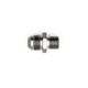 DeatschWerks 8AN Male Flare to M16 X 1.5 Male Metric Adapter (Incl Washer) - Anodized Matte Black